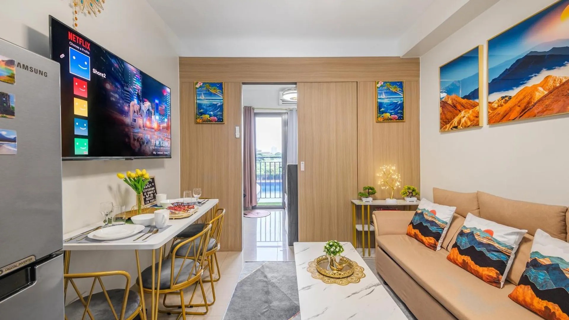 2 Side-By-Side P00L Front Condos, 6 Beds, 2 Cr, 2 Kitchen For 10 Guests At Moa Manila